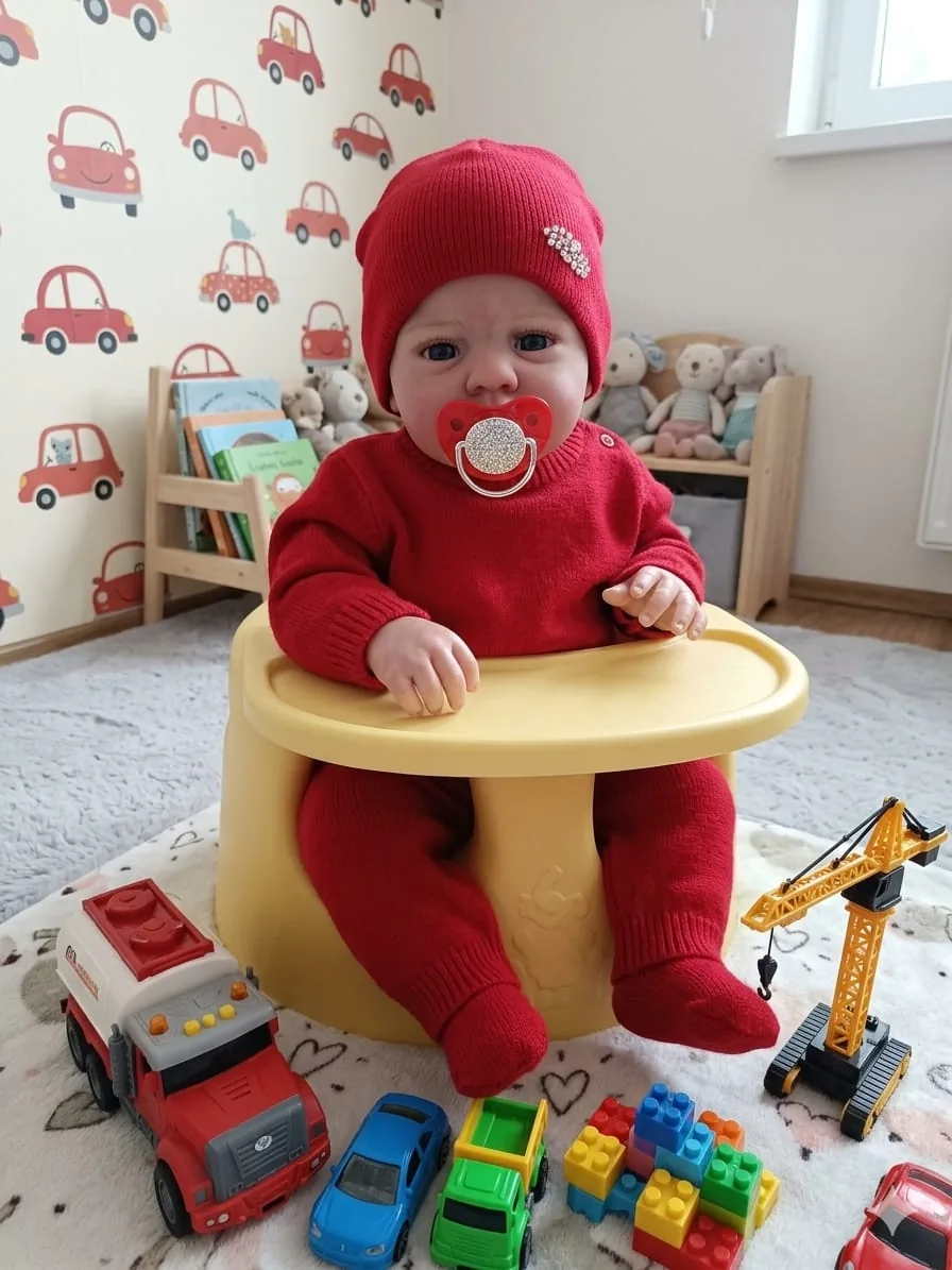 Ukázka úpravy fotografií reborn panenky 76